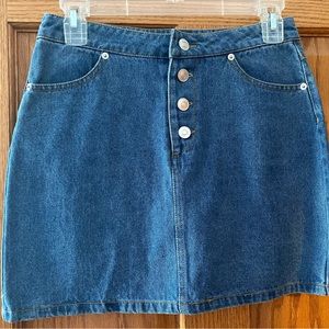 Forever 21 Jean Skirt